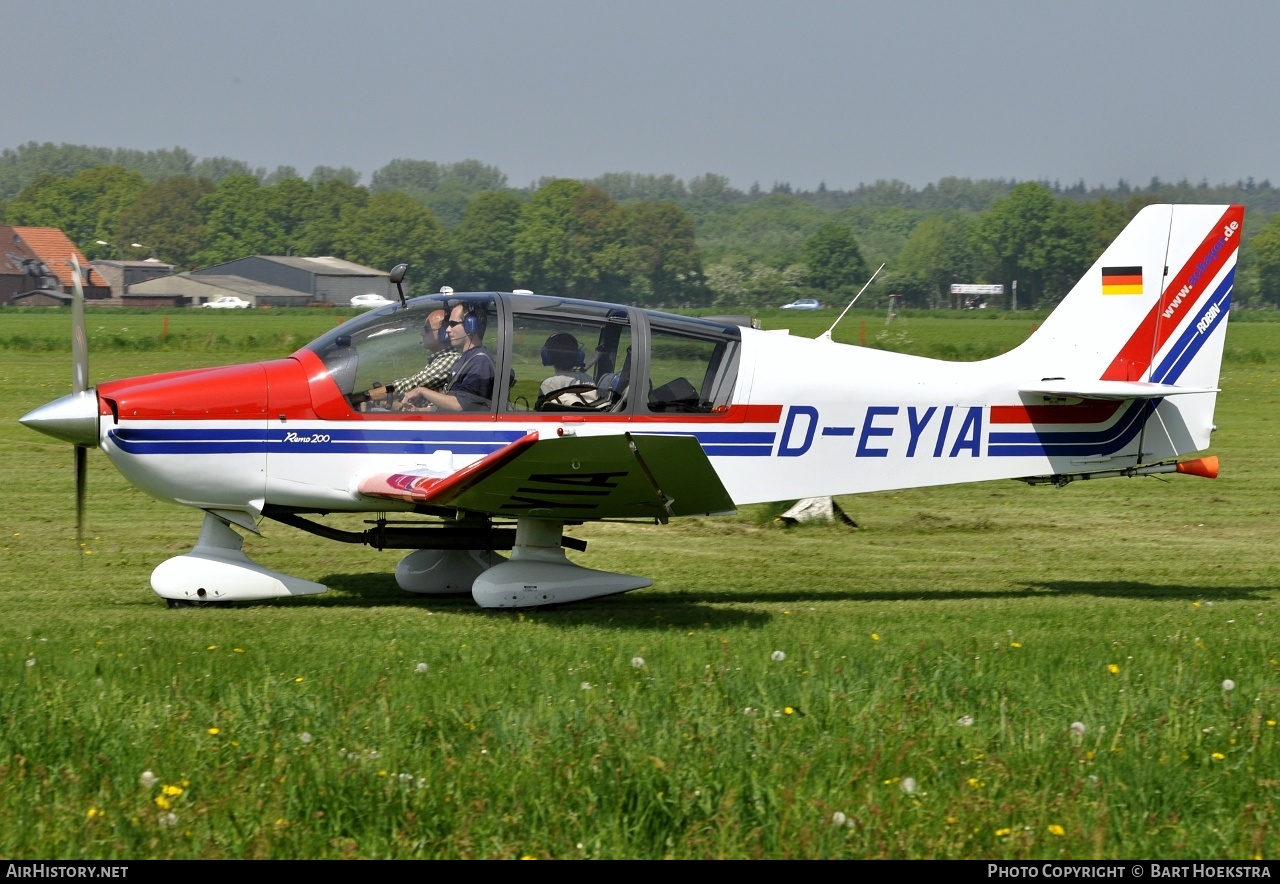 Aircraft Photo of D-EYIA | Robin DR-400-200R Remo 200 | AirHistory.net #253135