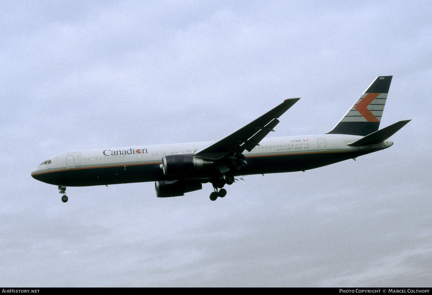 Aircraft Photo of C-FOCA | Boeing 767-375/ER | Canadian Airlines | AirHistory.net #253144