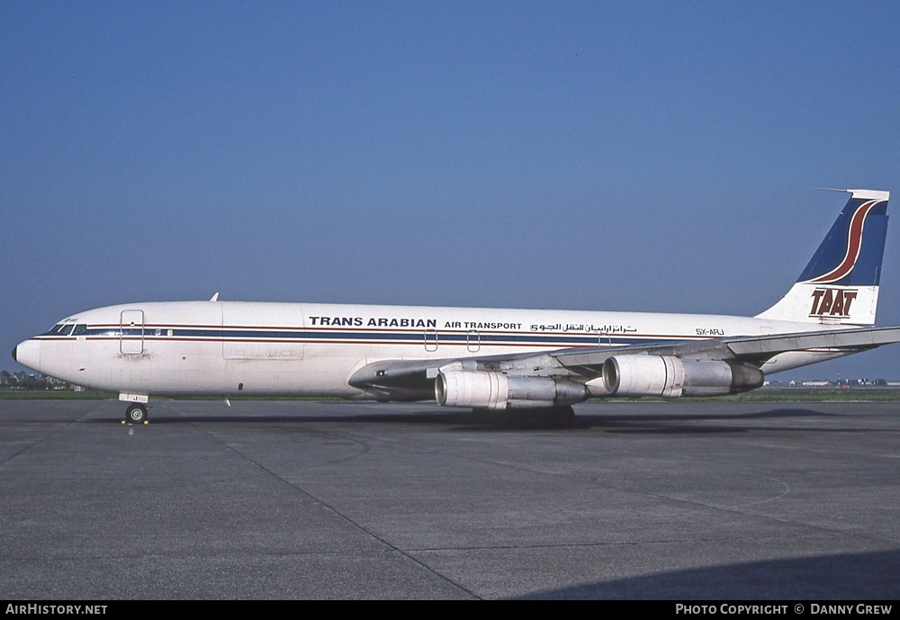 Aircraft Photo of 5X-ARJ | Boeing 707-351C | Trans Arabian Air Transport - TAAT | AirHistory.net #253149