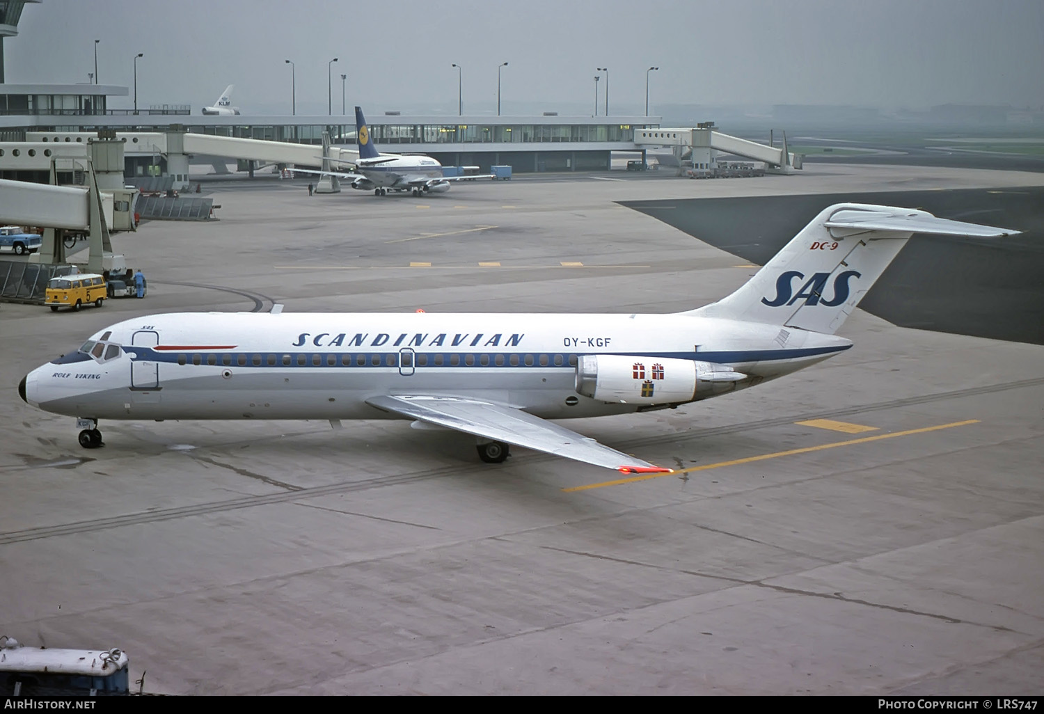 Aircraft Photo of OY-KGF | McDonnell Douglas DC-9-21 | Scandinavian Airlines - SAS | AirHistory.net #253155