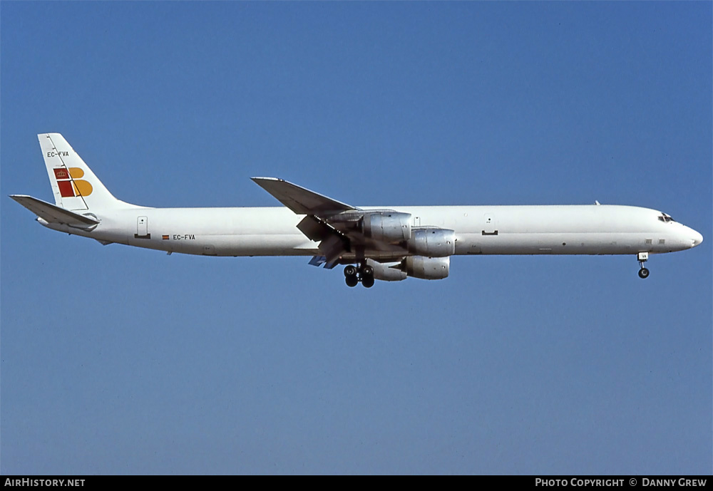 Aircraft Photo of EC-FVA | McDonnell Douglas DC-8-71(F) | Iberia Cargo | AirHistory.net #253165
