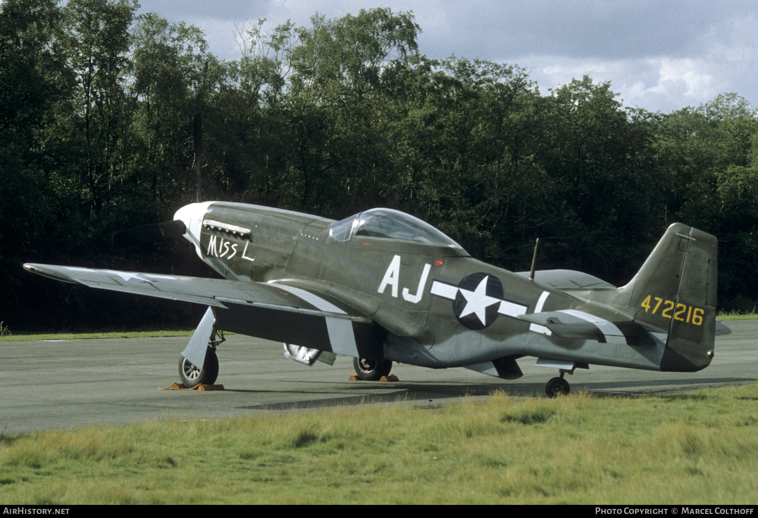 Aircraft Photo of G-BIXL / 472216 | North American P-51D Mustang | USA - Air Force | AirHistory.net #253170