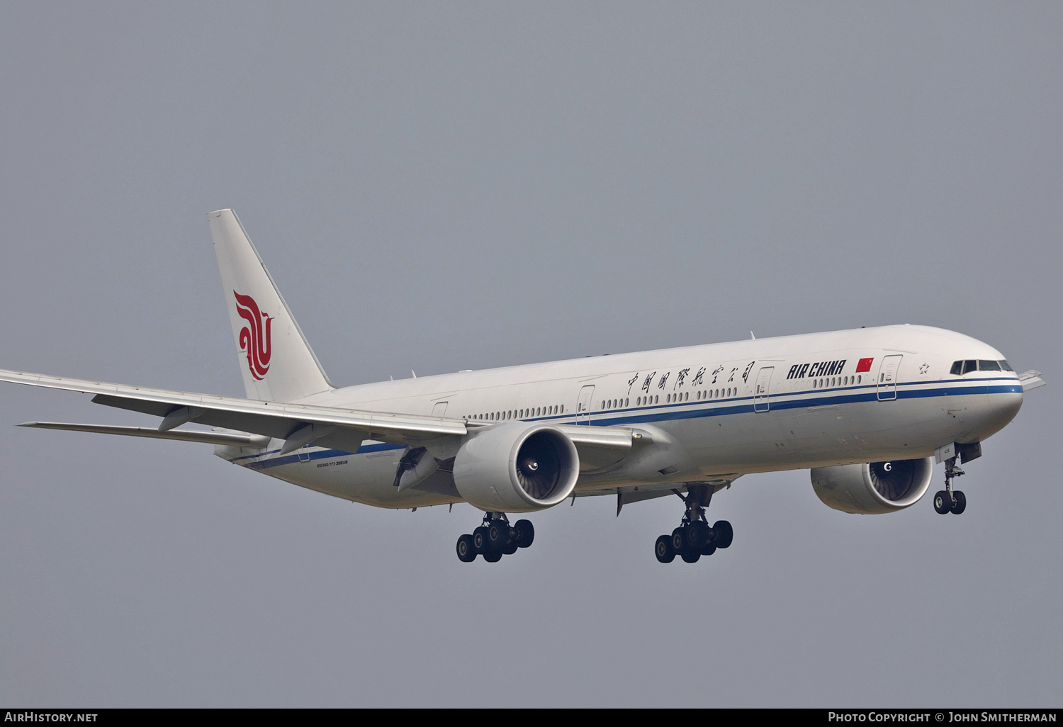 Aircraft Photo of B-1428 | Boeing 777-300/ER | Air China | AirHistory.net #253191