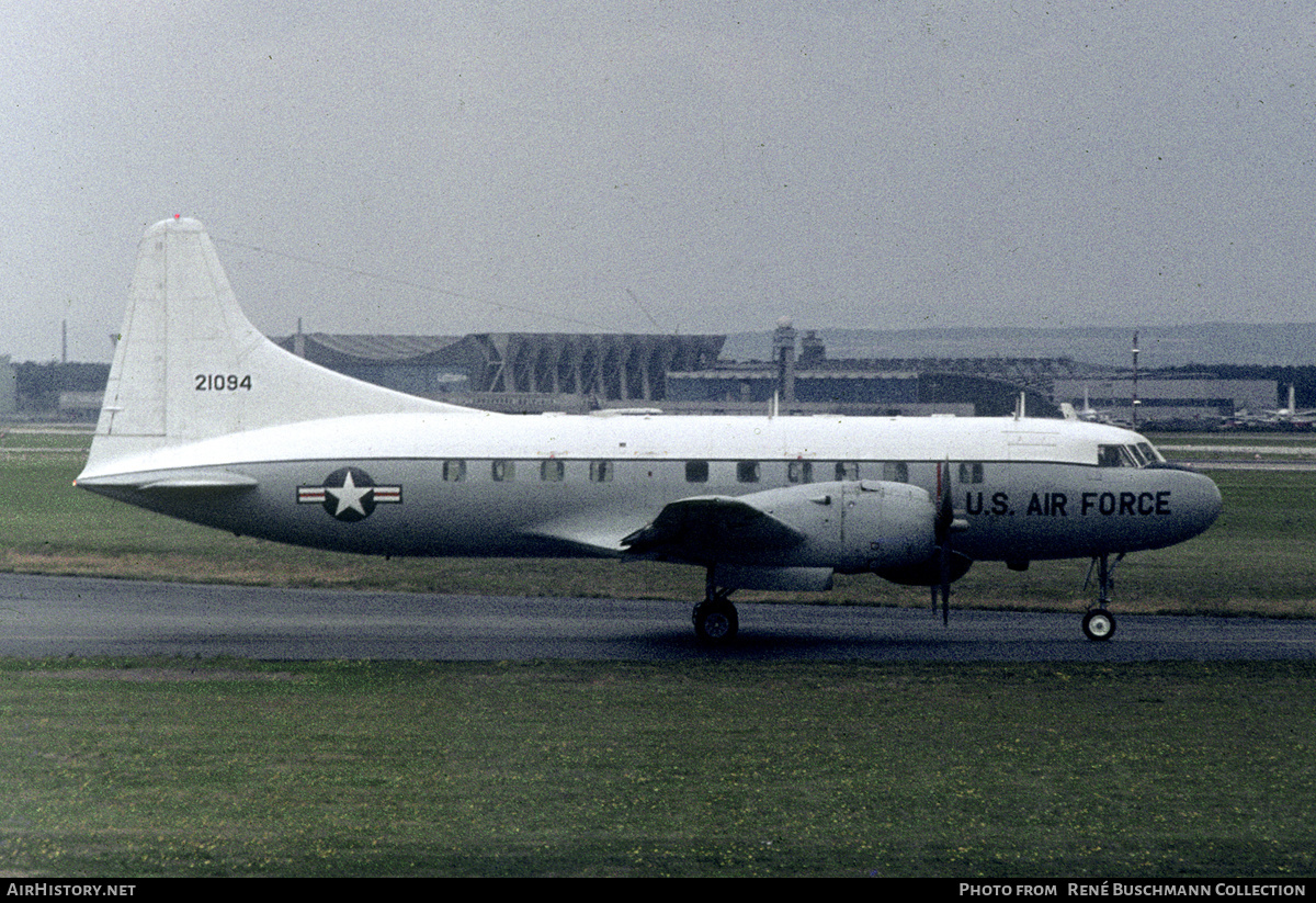 Aircraft Photo of 52-1094 / 21094 | Convair VT-29C | USA - Air Force | AirHistory.net #253196