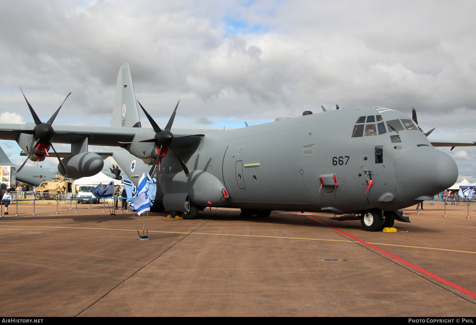 Aircraft Photo of 667 | Lockheed Martin C-130J-30 Hercules | Israel - Air Force | AirHistory.net #253243