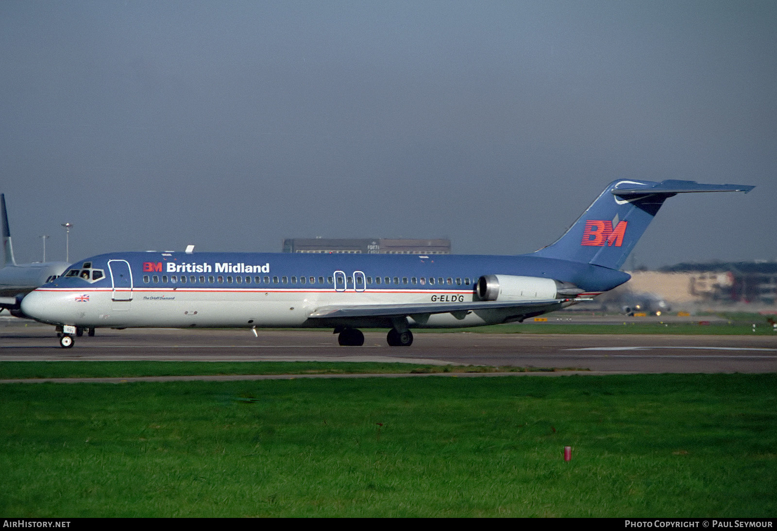 Aircraft Photo of G-ELDG | McDonnell Douglas DC-9-32 | British Midland Airways - BMA | AirHistory.net #253249