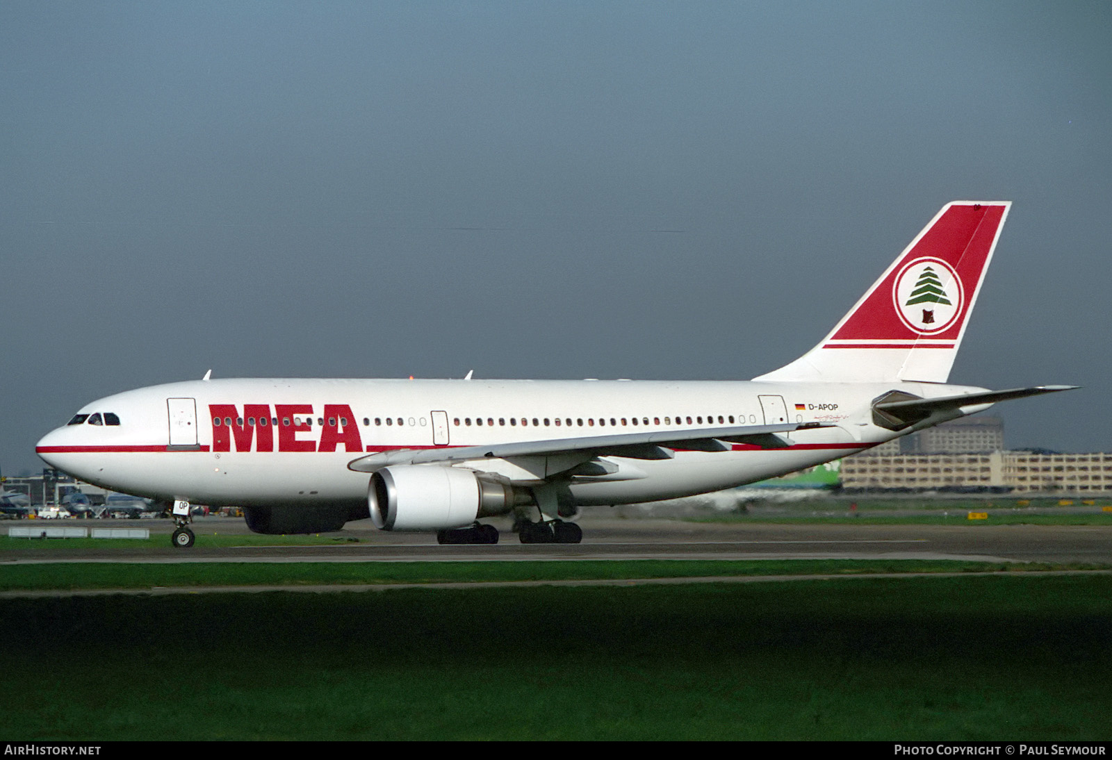Aircraft Photo of D-APOP | Airbus A310-304 | MEA - Middle East Airlines | AirHistory.net #253252