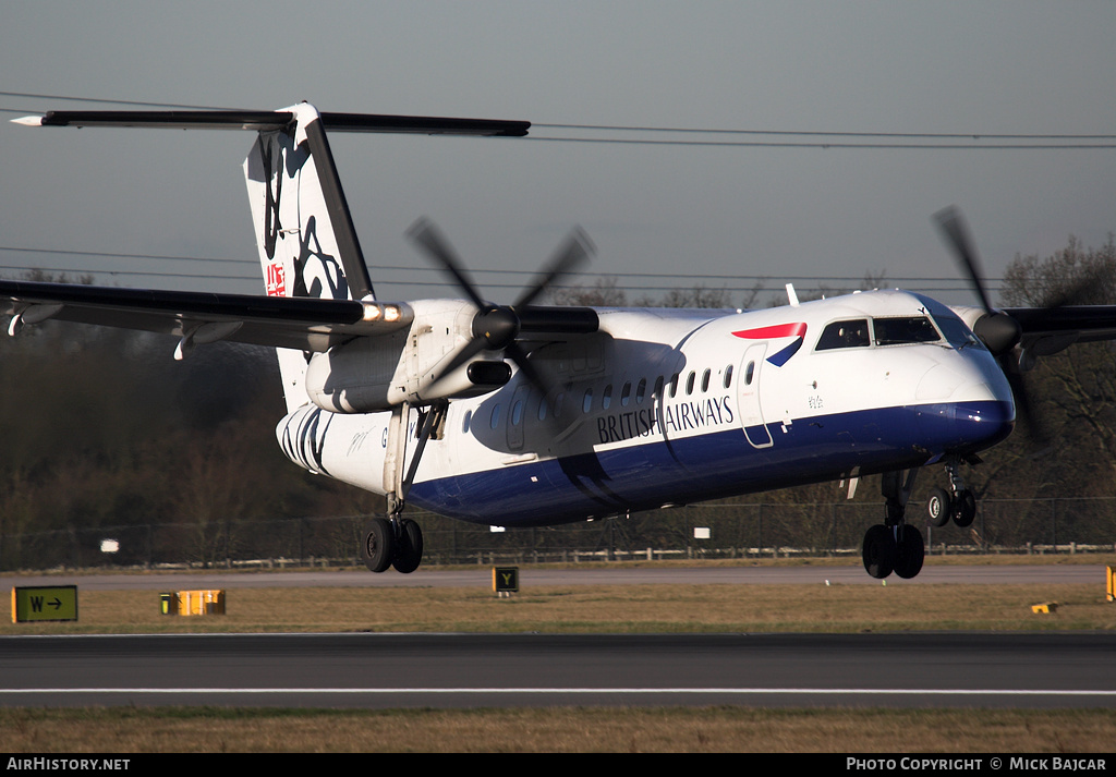 Aircraft Photo of G-BRYY | Bombardier DHC-8-311Q Dash 8 | British Airways | AirHistory.net #253262