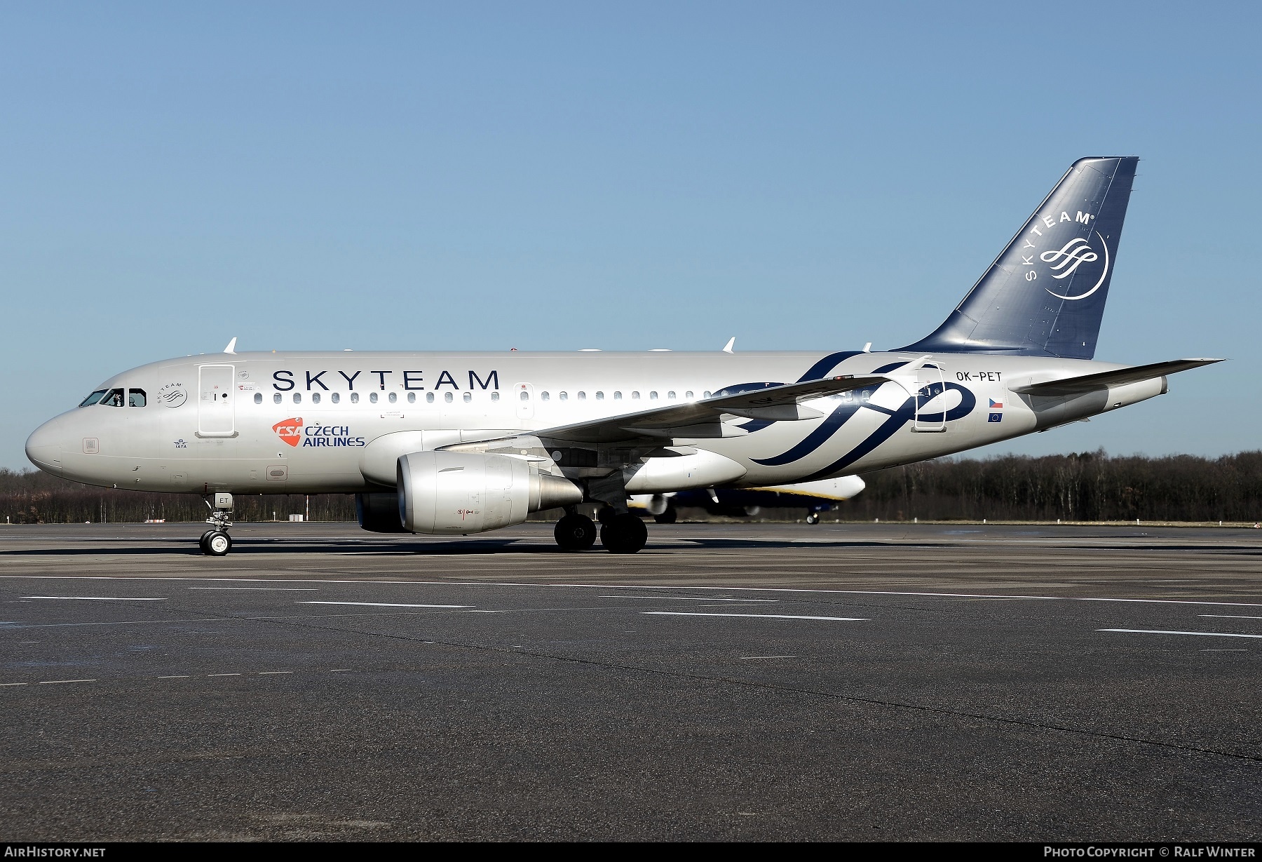 Aircraft Photo of OK-PET | Airbus A319-112 | ČSA - Czech Airlines | AirHistory.net #253265