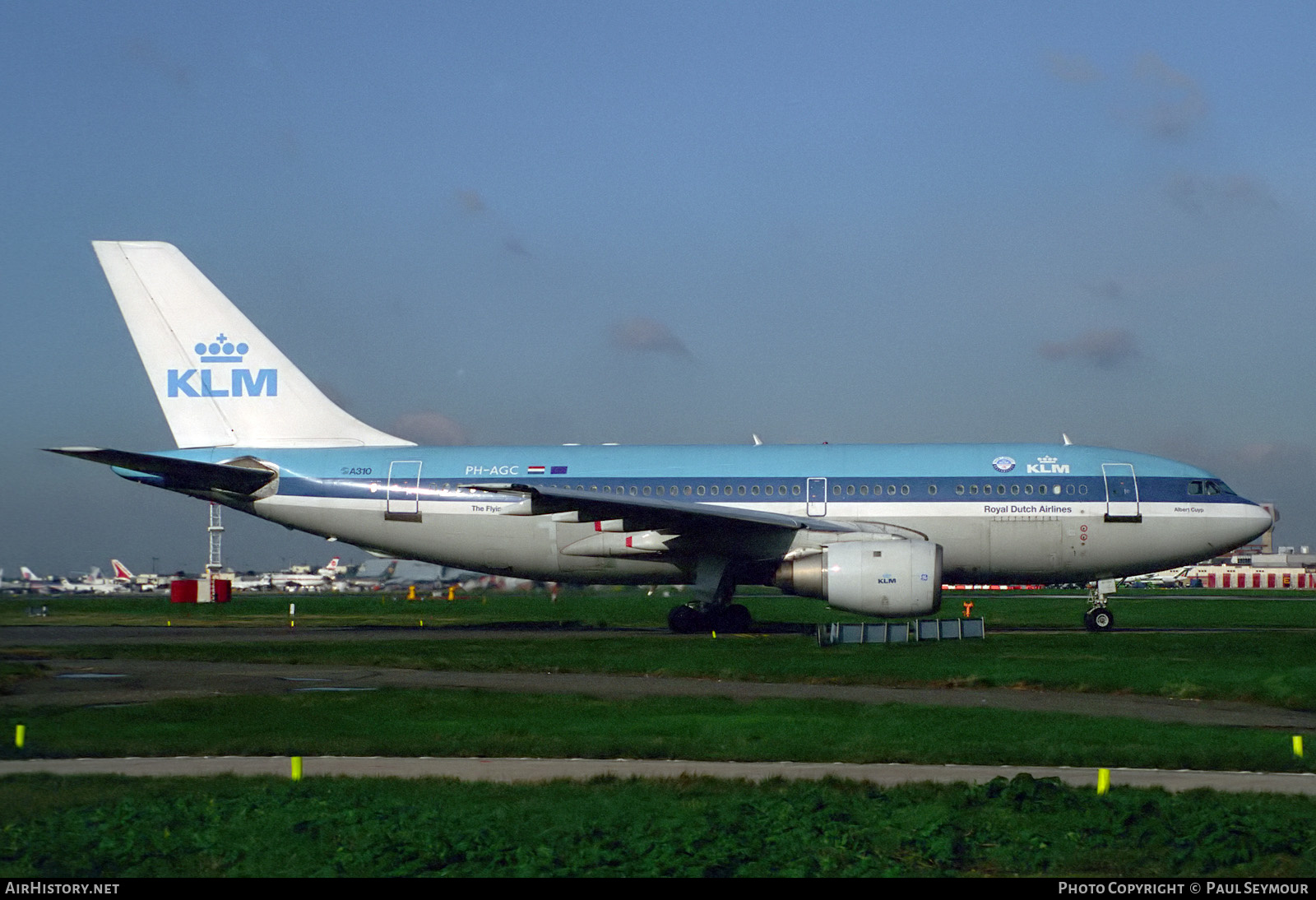 Aircraft Photo of PH-AGC | Airbus A310-203 | KLM - Royal Dutch Airlines | AirHistory.net #253273