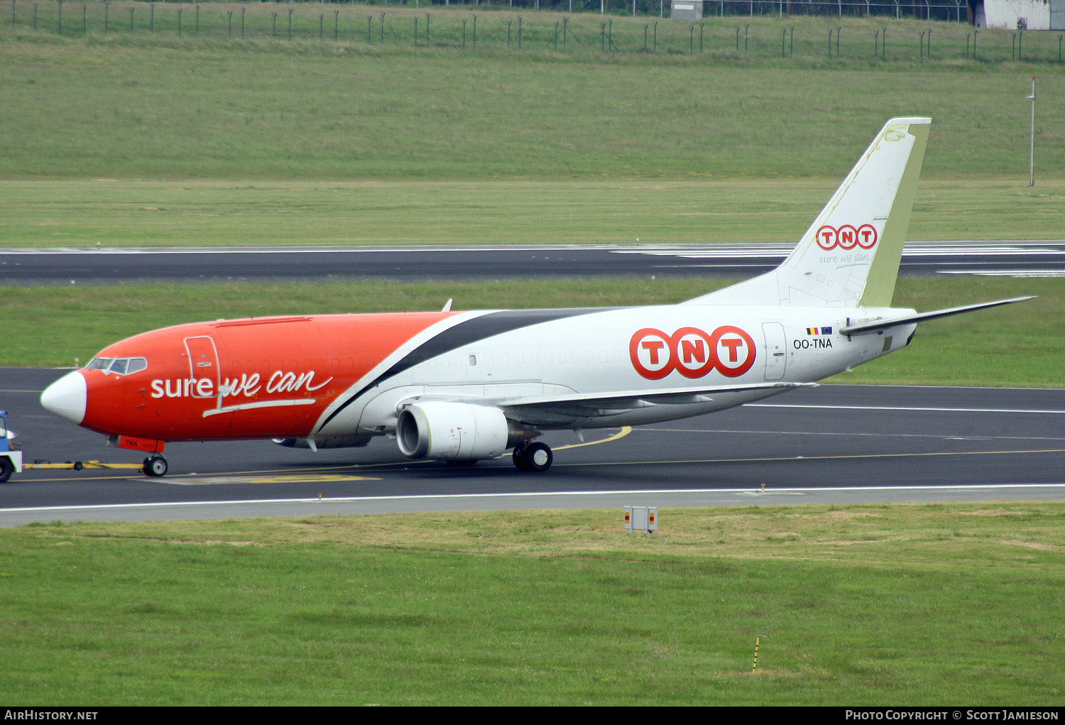 Aircraft Photo of OO-TNA | Boeing 737-3T0(SF) | TNT Airways | AirHistory.net #253277