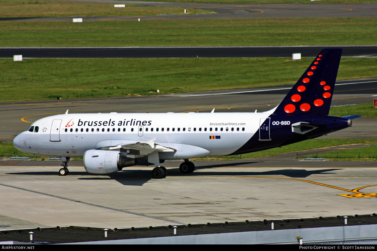 Aircraft Photo of OO-SSD | Airbus A319-112 | Brussels Airlines | AirHistory.net #253278