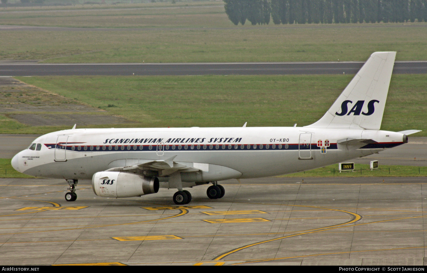Aircraft Photo of OY-KBO | Airbus A319-132 | Scandinavian Airlines - SAS | Scandinavian Airlines System - SAS | AirHistory.net #253291