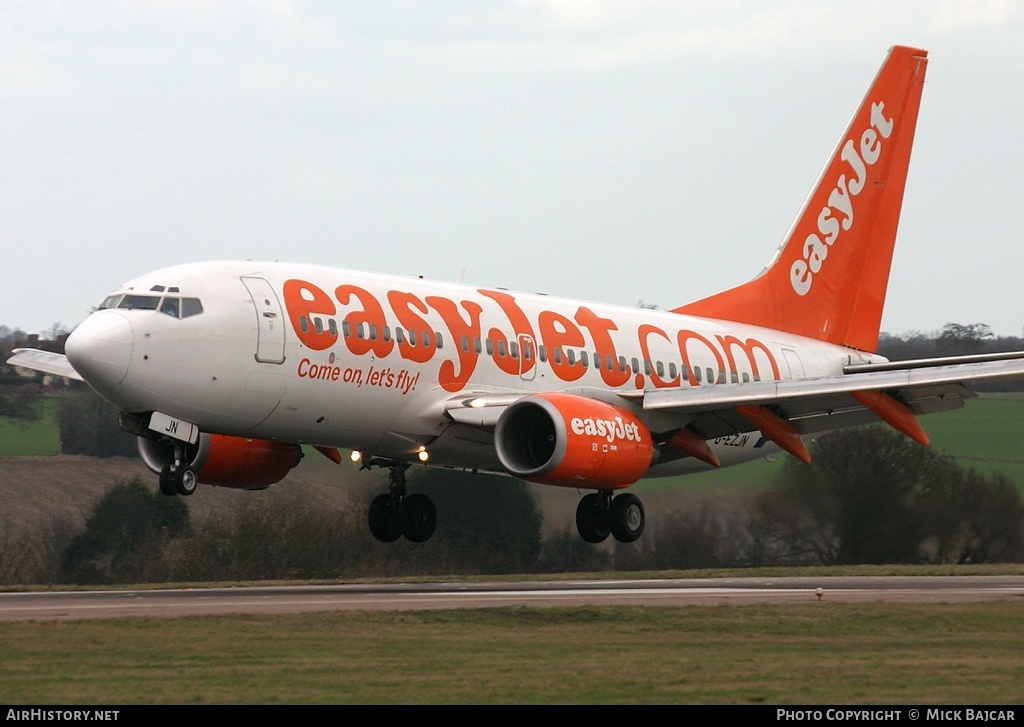 Aircraft Photo of G-EZJN | Boeing 737-73V | EasyJet | AirHistory.net #253308