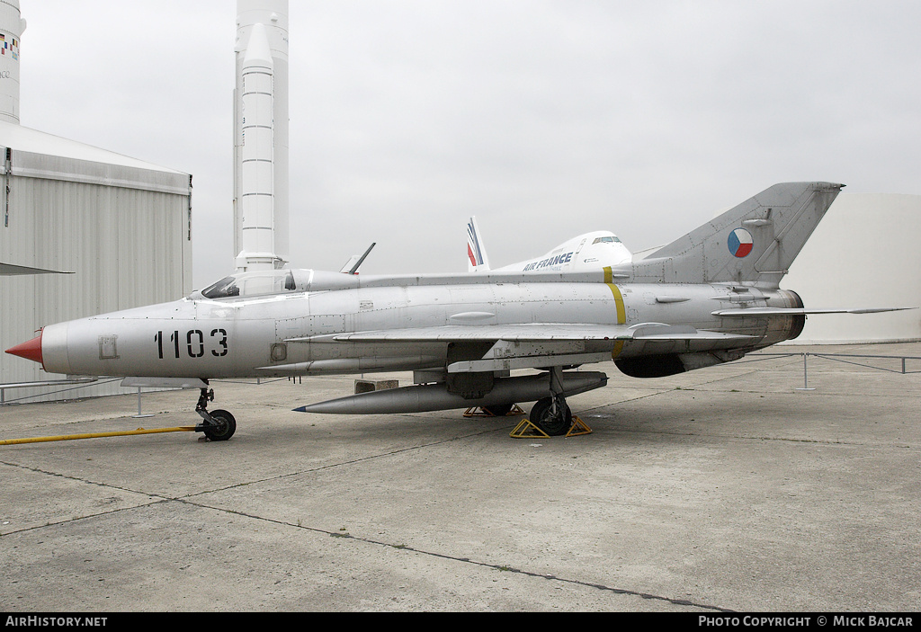Aircraft Photo of 1103 | Aero S-106 (MiG-21F-13) | Czechoslovakia - Air Force | AirHistory.net #253315