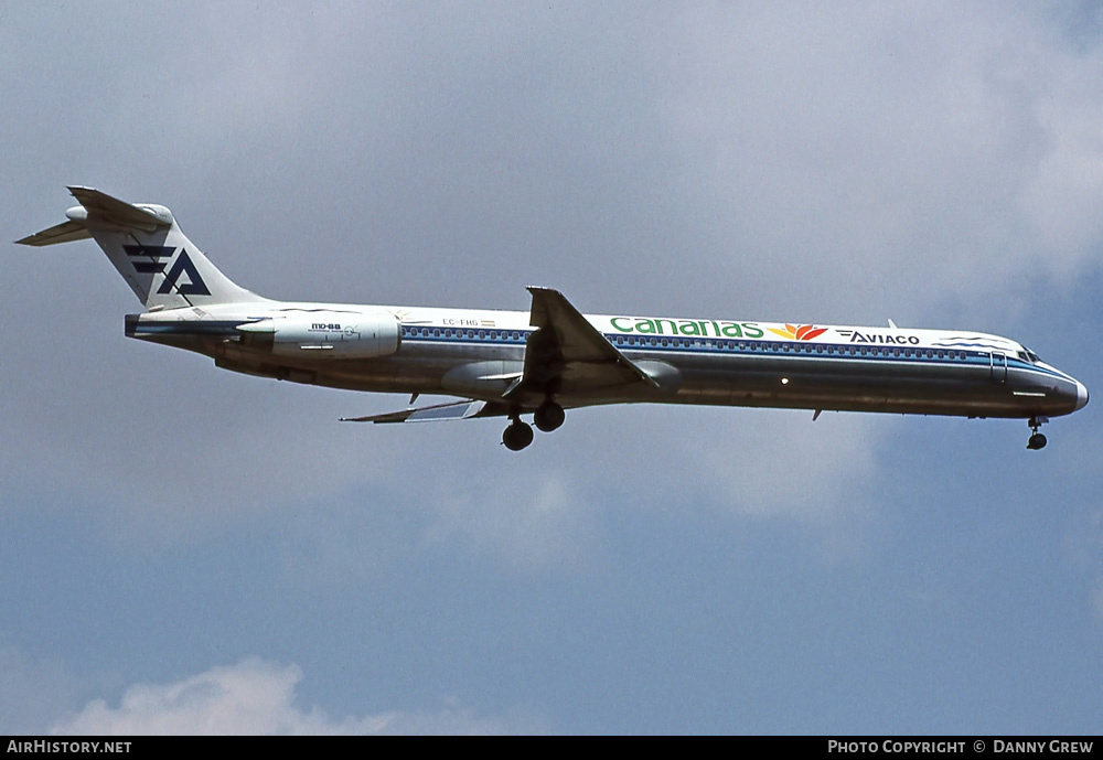 Aircraft Photo of EC-FHG | McDonnell Douglas MD-88 | Aviaco | AirHistory.net #253318