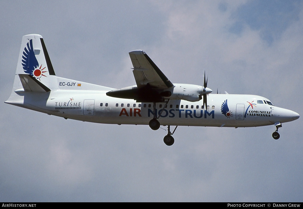 Aircraft Photo of EC-GJY | Fokker 50 | Air Nostrum | AirHistory.net #253321