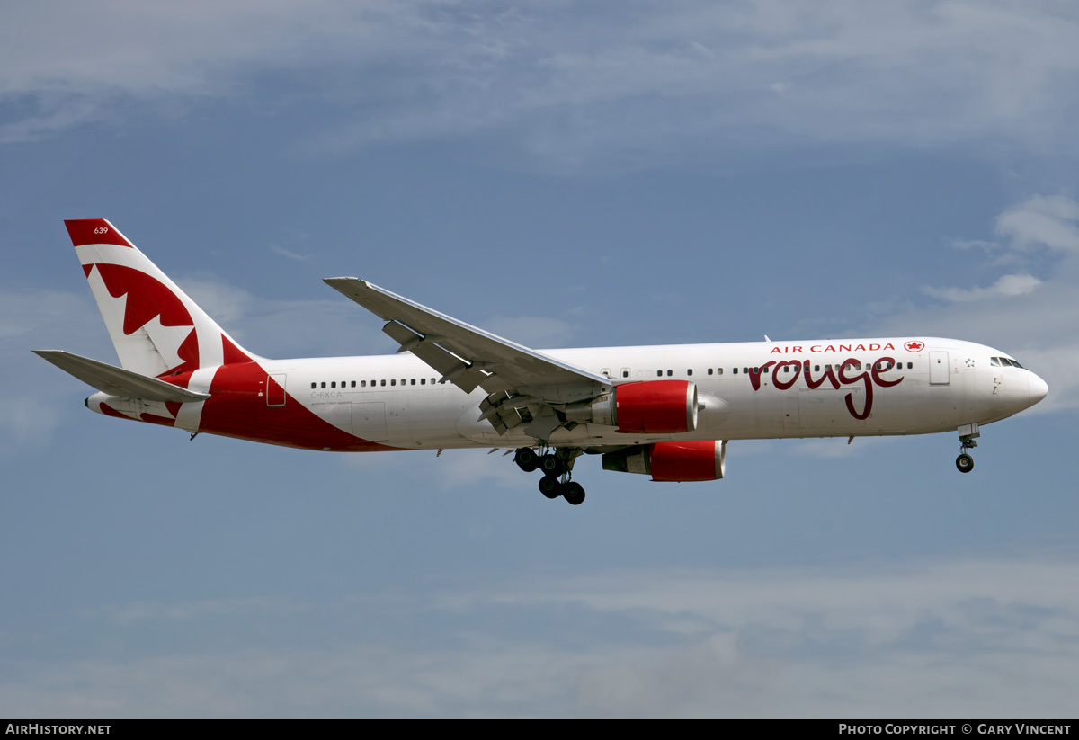 Aircraft Photo of C-FXCA | Boeing 767-375/ER | Air Canada Rouge | AirHistory.net #253323