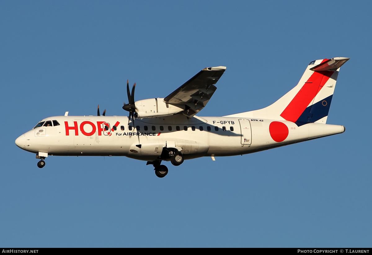 Aircraft Photo of F-GPYB | ATR ATR-42-500 | Hop! | AirHistory.net #253333