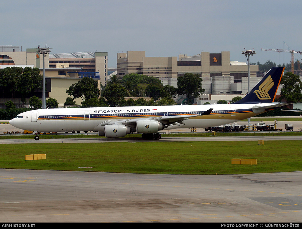 Aircraft Photo of 9V-SGC | Airbus A340-541 | Singapore Airlines | AirHistory.net #253344