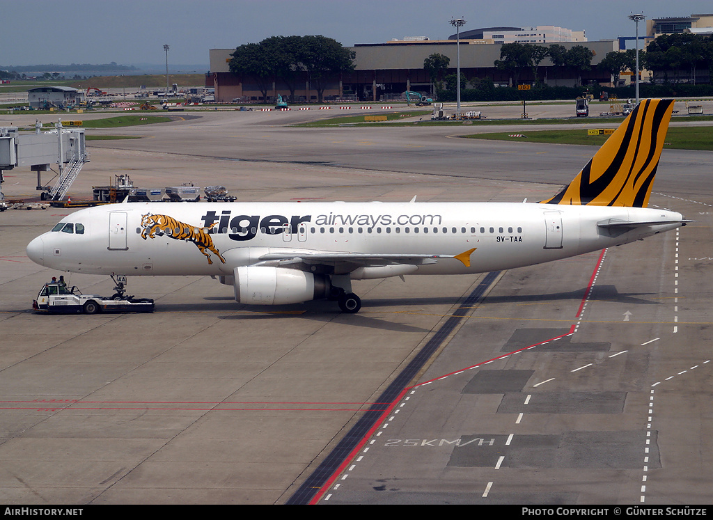 Aircraft Photo of 9V-TAA | Airbus A320-232 | Tiger Airways | AirHistory.net #253345