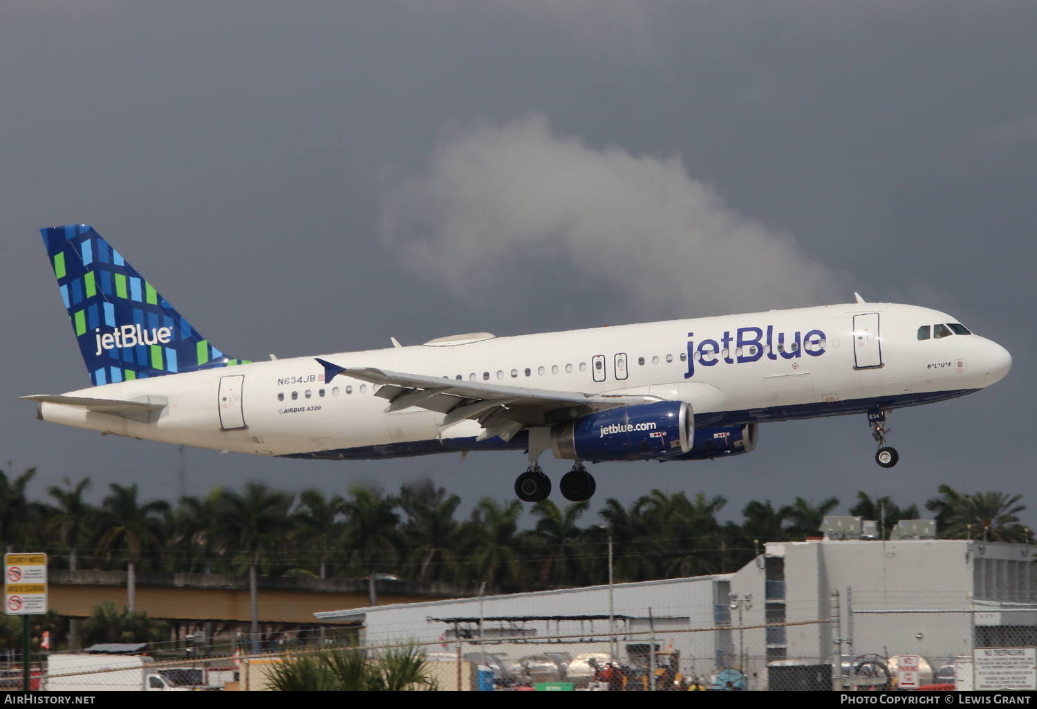 Aircraft Photo of N634JB | Airbus A320-232 | JetBlue Airways | AirHistory.net #253385