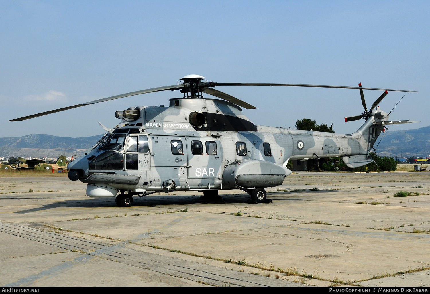 Aircraft Photo of 2584 | Eurocopter AS-332C1 Super Puma | Greece - Air Force | AirHistory.net #253400