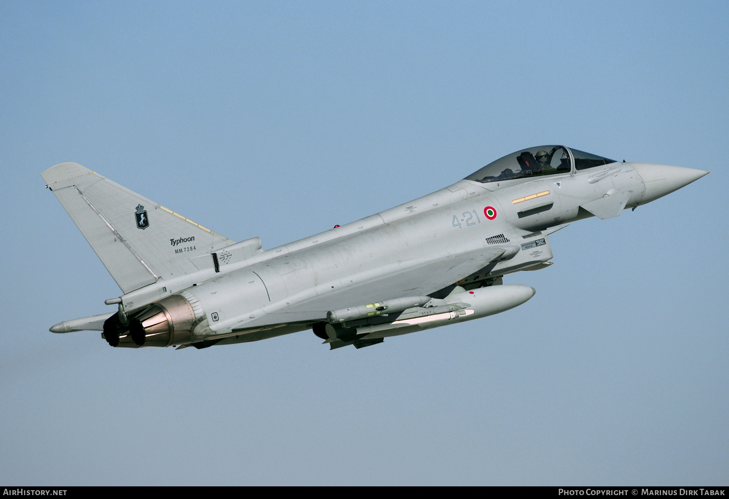 Aircraft Photo of MM7284 | Eurofighter EF-2000 Typhoon S | Italy - Air Force | AirHistory.net #253401