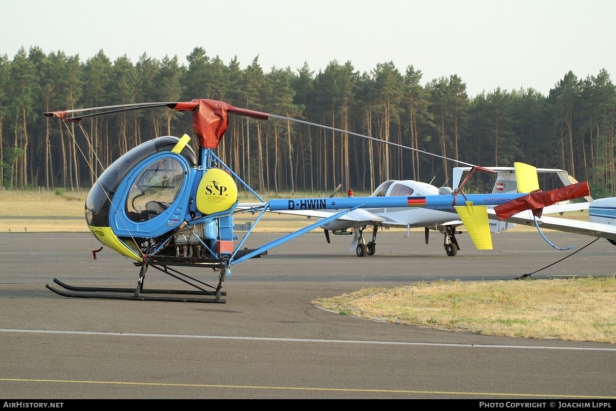 Aircraft Photo of D-HWIN | Hughes 300 (269C) | S.P. Helicopter Service | AirHistory.net #253419