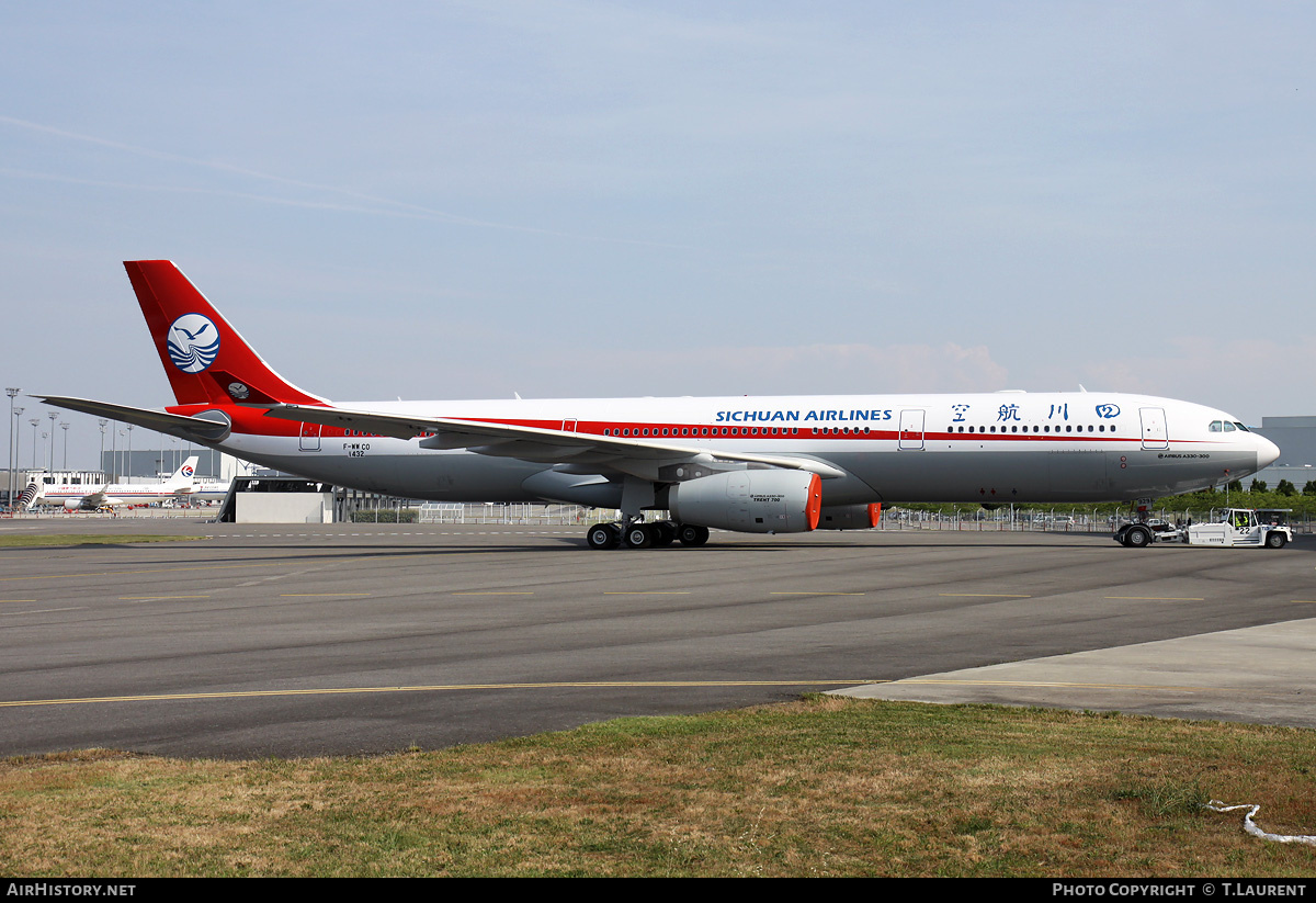 Aircraft Photo of F-WWCO | Airbus A330-343 | Sichuan Airlines | AirHistory.net #253423