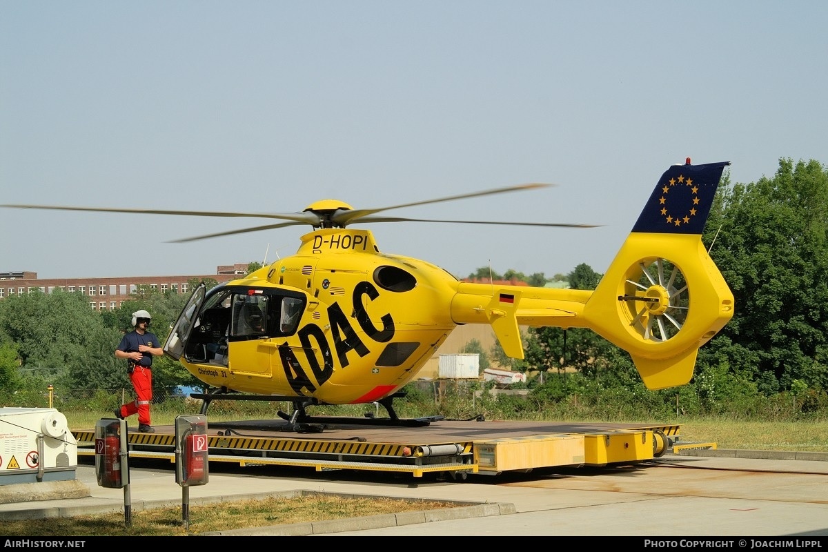 Aircraft Photo of D-HOPI | Eurocopter EC-135P-2 | ADAC Luftrettung | AirHistory.net #253424