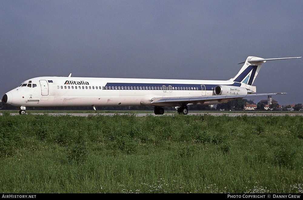 Aircraft Photo of I-DAVU | McDonnell Douglas MD-82 (DC-9-82) | Alitalia | AirHistory.net #253429