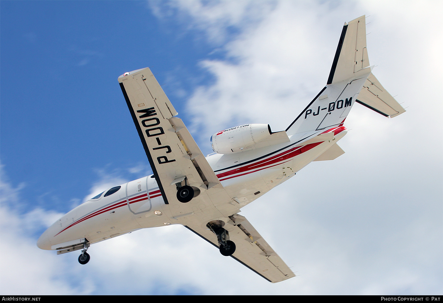 Aircraft Photo of PJ-DOM | Cessna 510 Citation Mustang | Jet Budget Service | AirHistory.net #253430