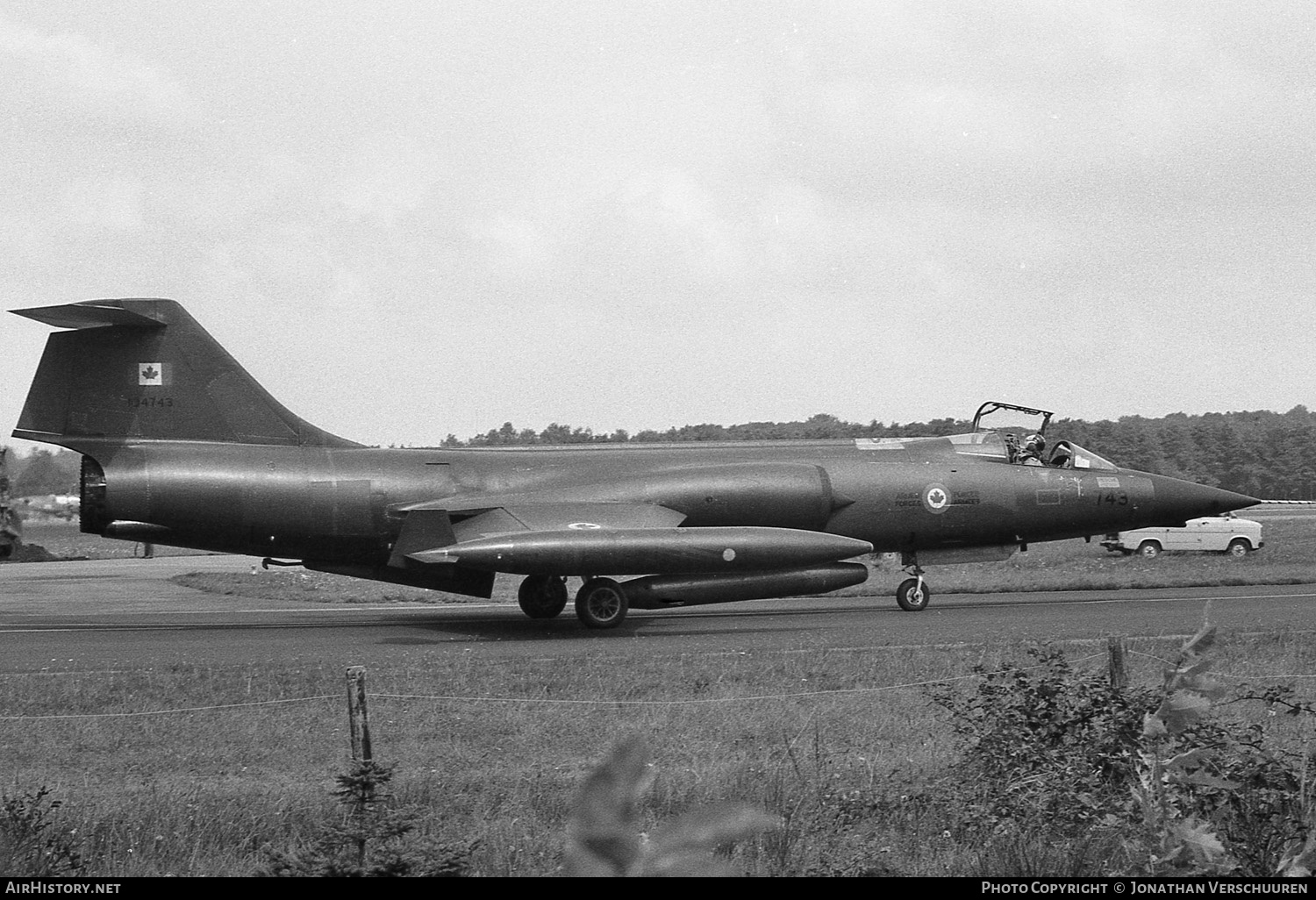Aircraft Photo of 104743 | Canadair CF-104 Starfighter | Canada - Air Force | AirHistory.net #253455