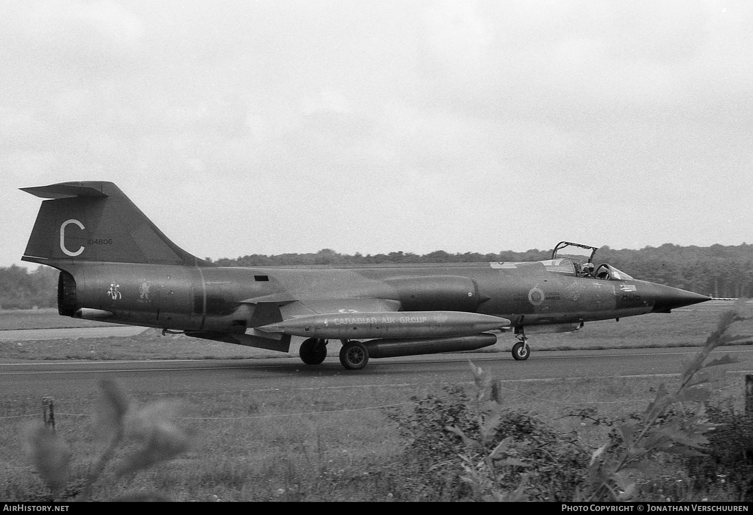 Aircraft Photo of 104806 | Canadair CF-104 Starfighter | Canada - Air Force | AirHistory.net #253458