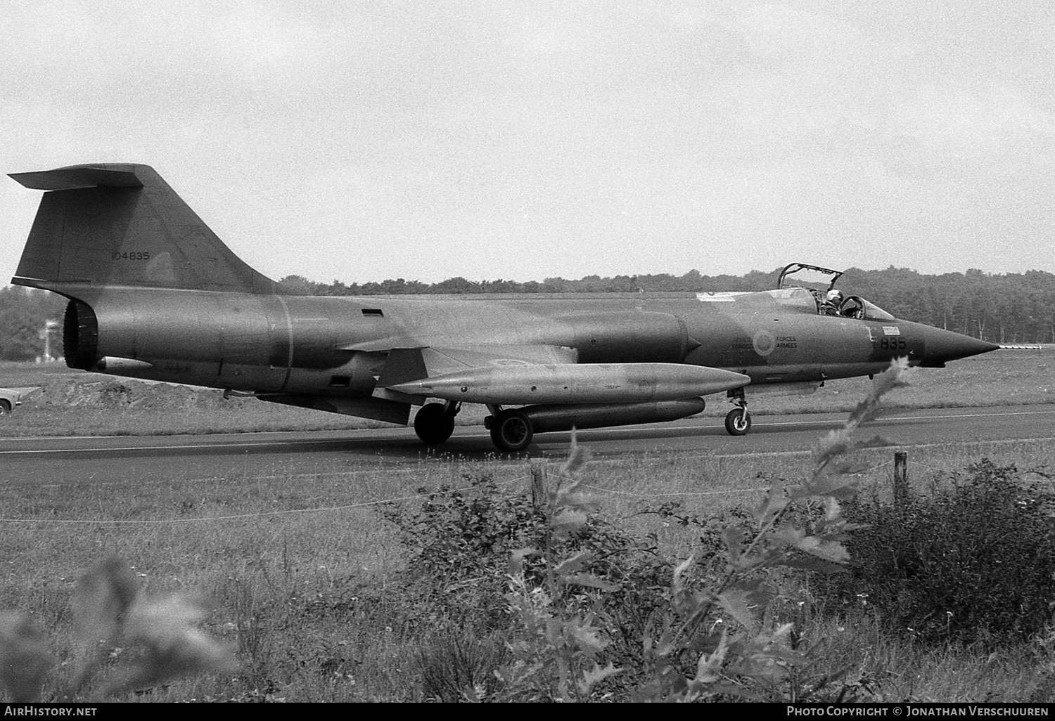 Aircraft Photo of 104835 | Canadair CF-104 Starfighter | Canada - Air Force | AirHistory.net #253460