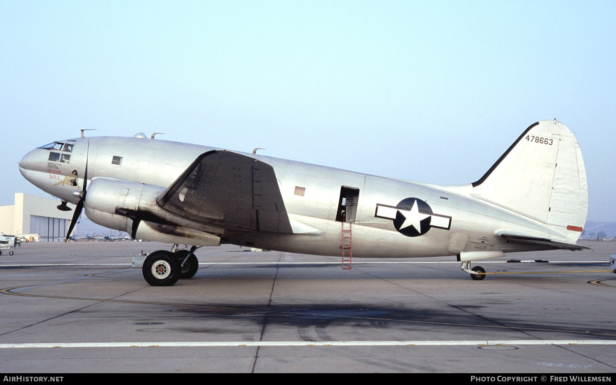 Aircraft Photo of N53594 / 478863 | Curtiss C-46F Commando | Commemorative Air Force | USA - Air Force | AirHistory.net #253476