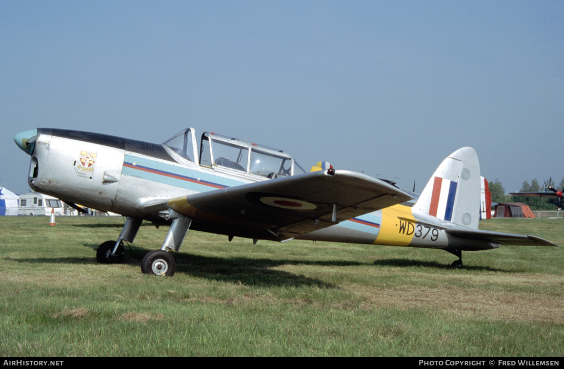 Aircraft Photo of G-APLO / WD379 | De Havilland DHC-1 Chipmunk Mk22A | UK - Air Force | AirHistory.net #253483