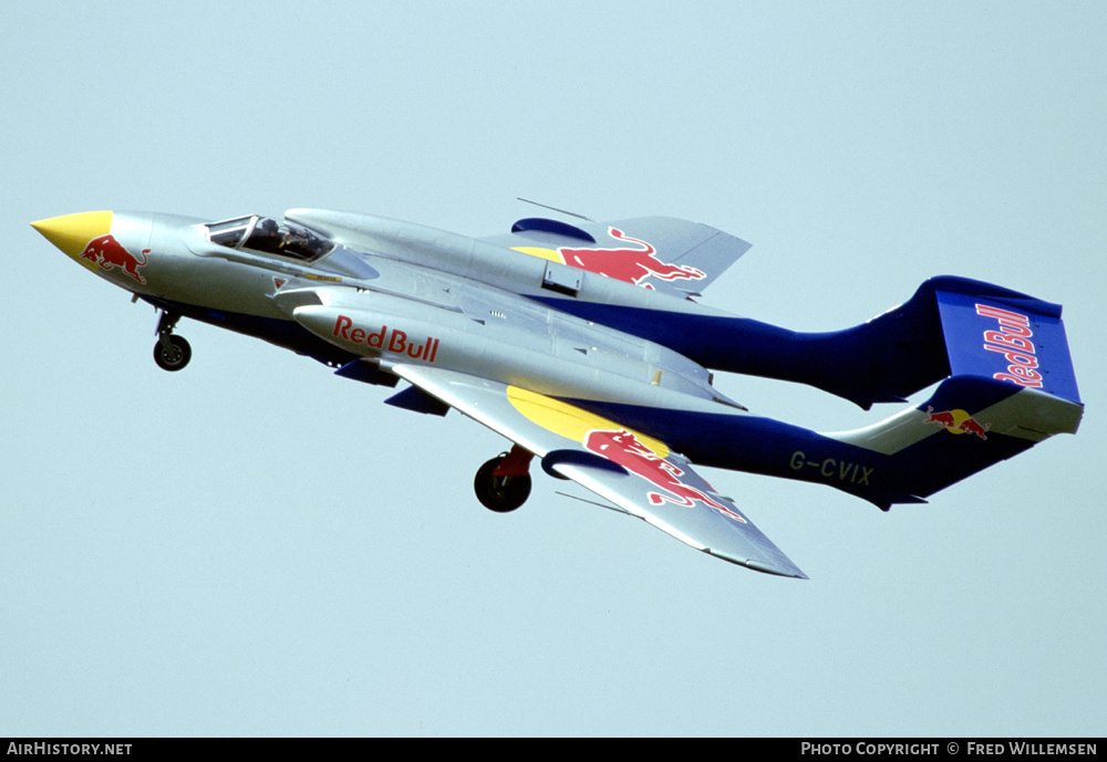 Aircraft Photo of G-CVIX | De Havilland D.H. 110 Sea Vixen D3 | Red Bull | AirHistory.net #253489