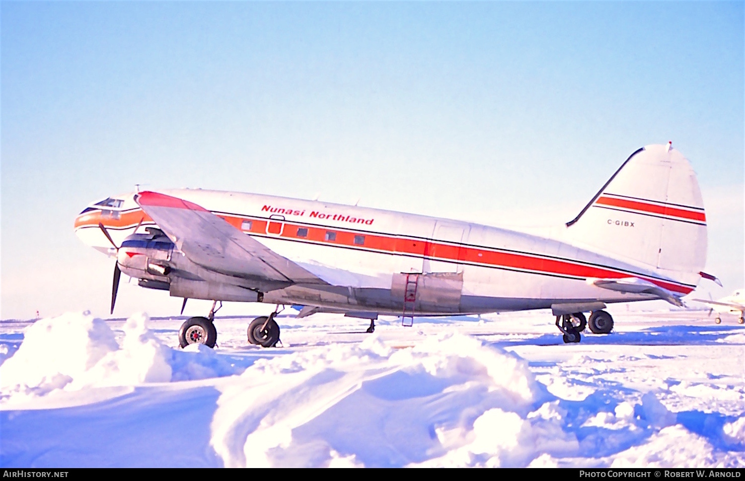 Aircraft Photo of C-GIBX | Curtiss C-46F Commando | Nunasi Northland Airlines | AirHistory.net #253498