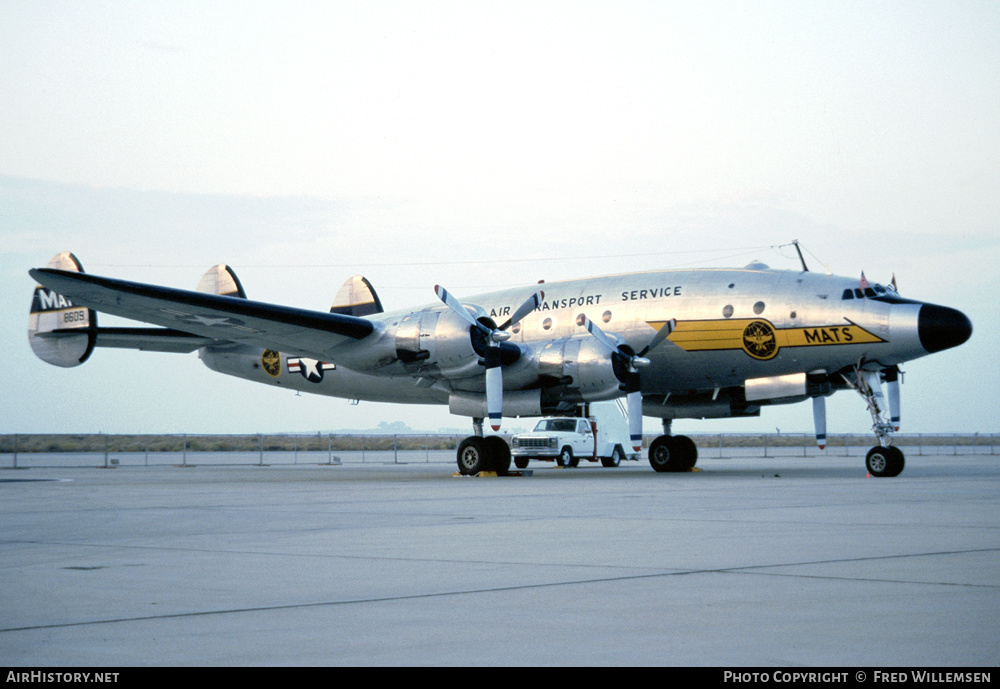 Aircraft Photo of N494TW / 8609 | Lockheed C-121A Constellation | USA - Air Force | AirHistory.net #253516