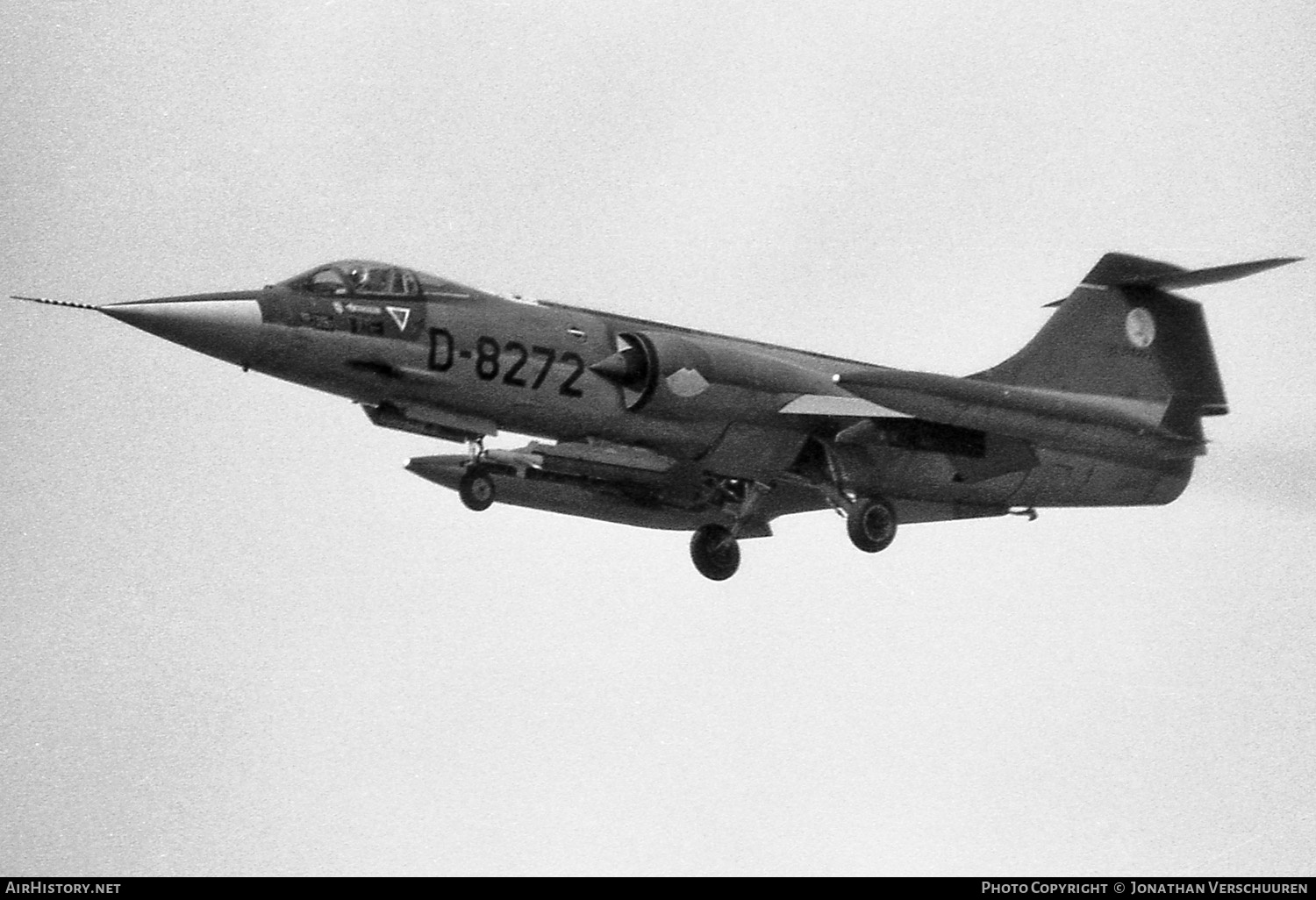 Aircraft Photo of D-8272 | Lockheed F-104G Starfighter | Netherlands - Air Force | AirHistory.net #253525