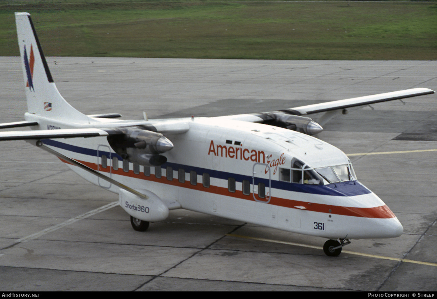 Aircraft Photo of N361MQ | Short 360-100 | American Eagle | AirHistory.net #253538