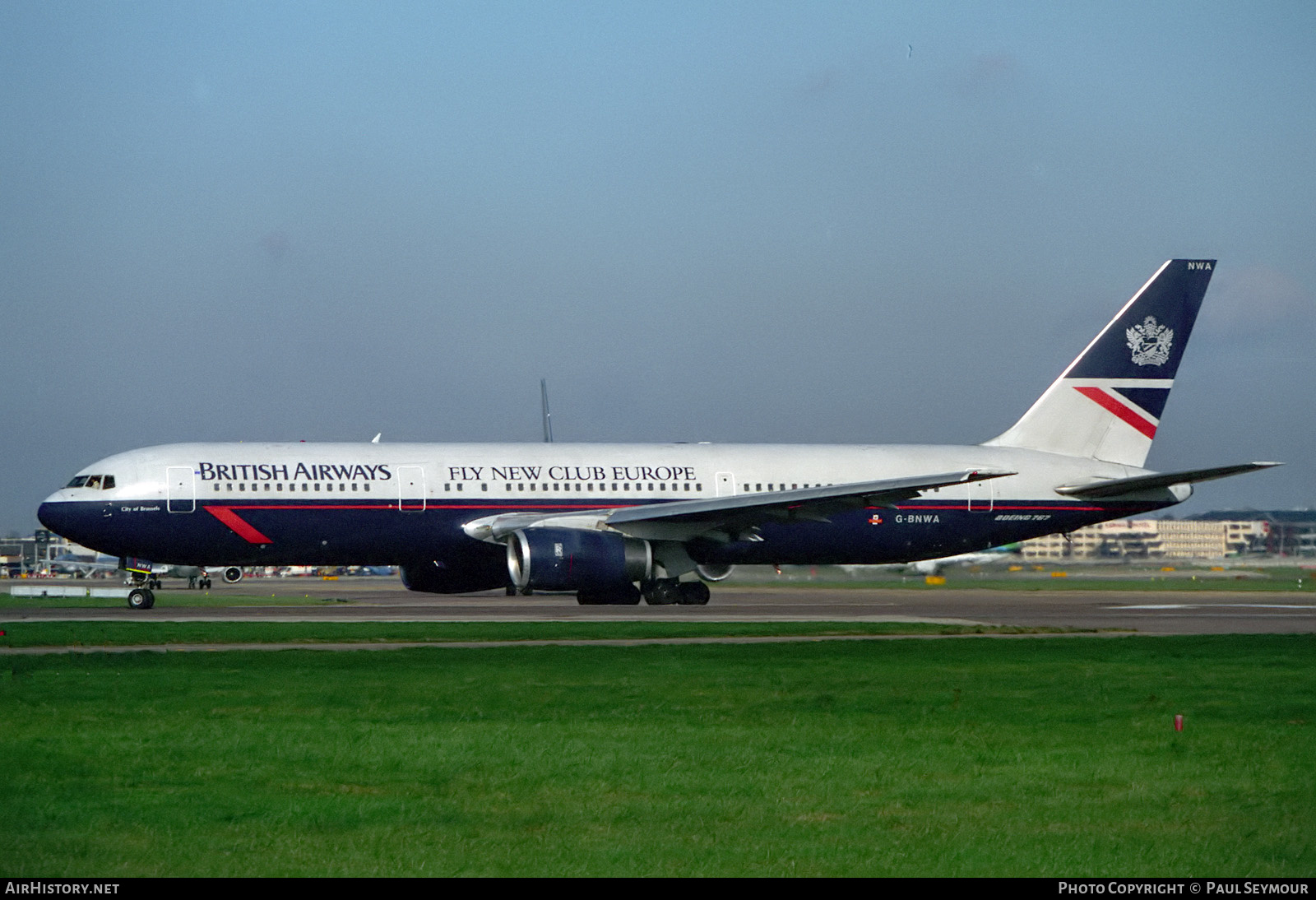 Aircraft Photo of G-BNWA | Boeing 767-336/ER | British Airways | AirHistory.net #253545