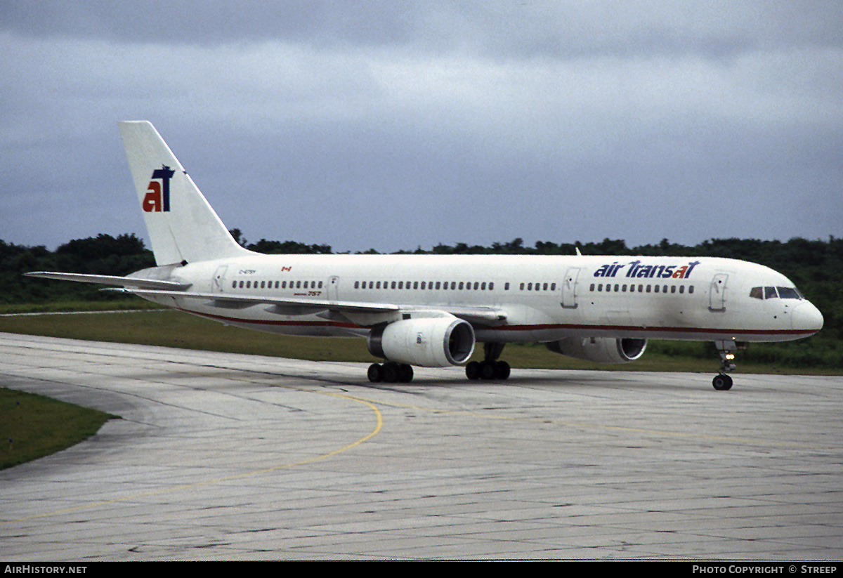 Aircraft Photo of C-GTSV | Boeing 757-28A | Air Transat | AirHistory.net #253546