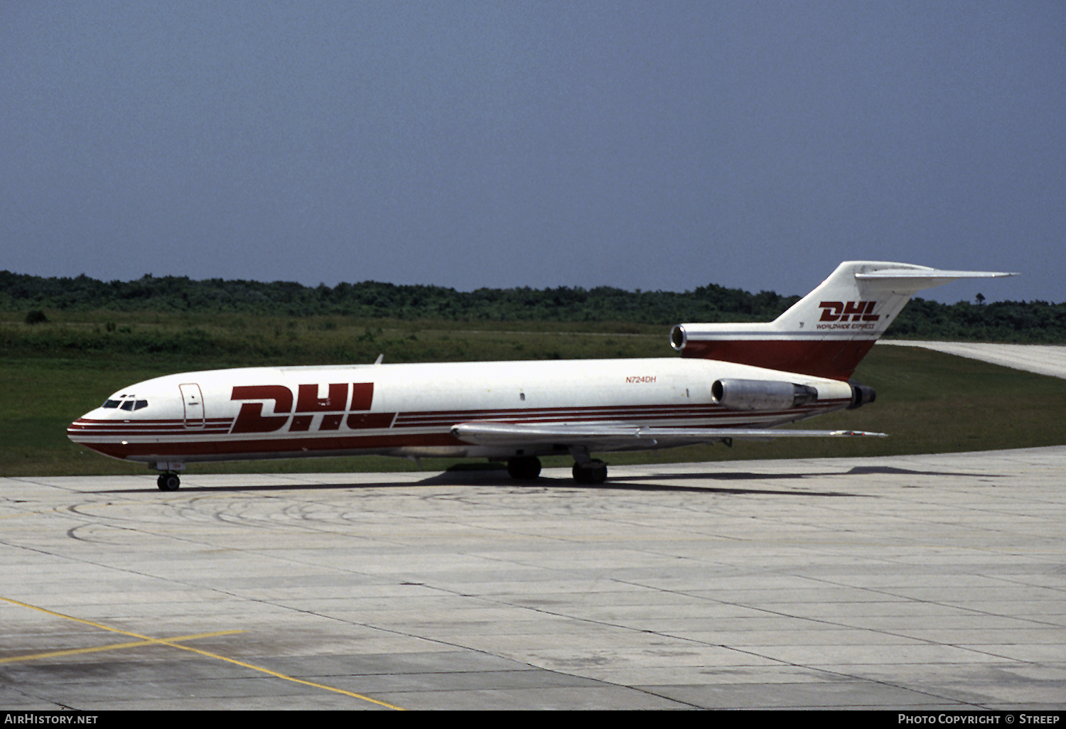Aircraft Photo of N724DH | Boeing 727-228(F) | DHL Worldwide Express | AirHistory.net #253554