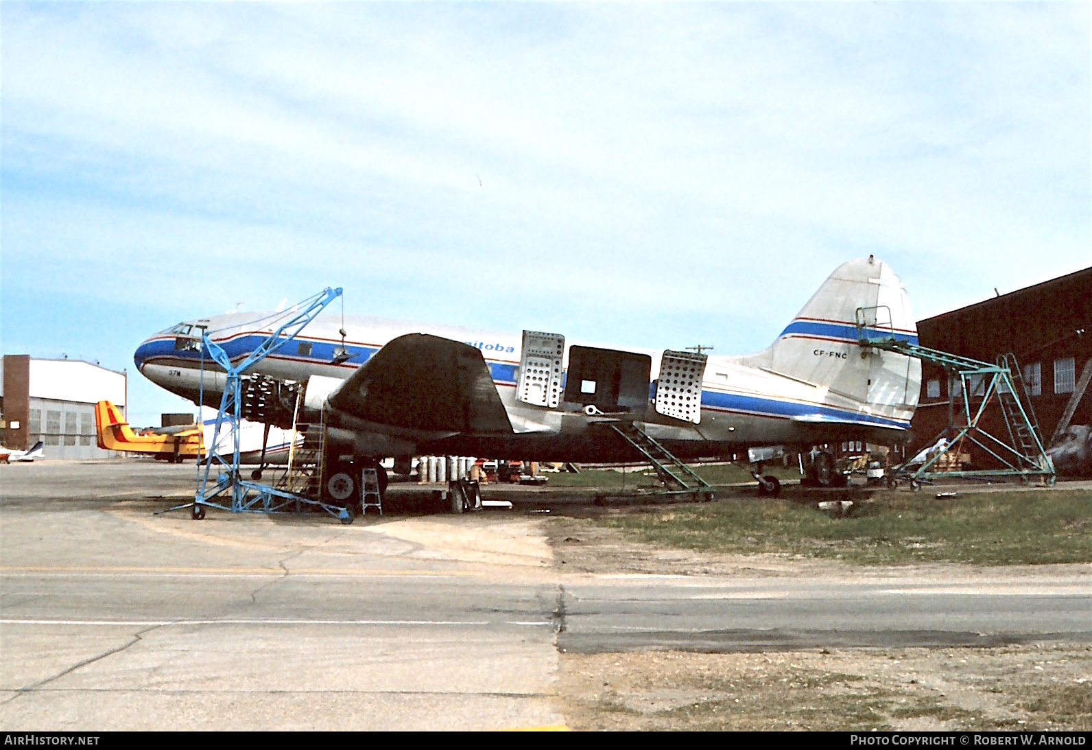 Aircraft Photo of CF-FNC | Curtiss C-46F Commando | Air Manitoba | AirHistory.net #253561