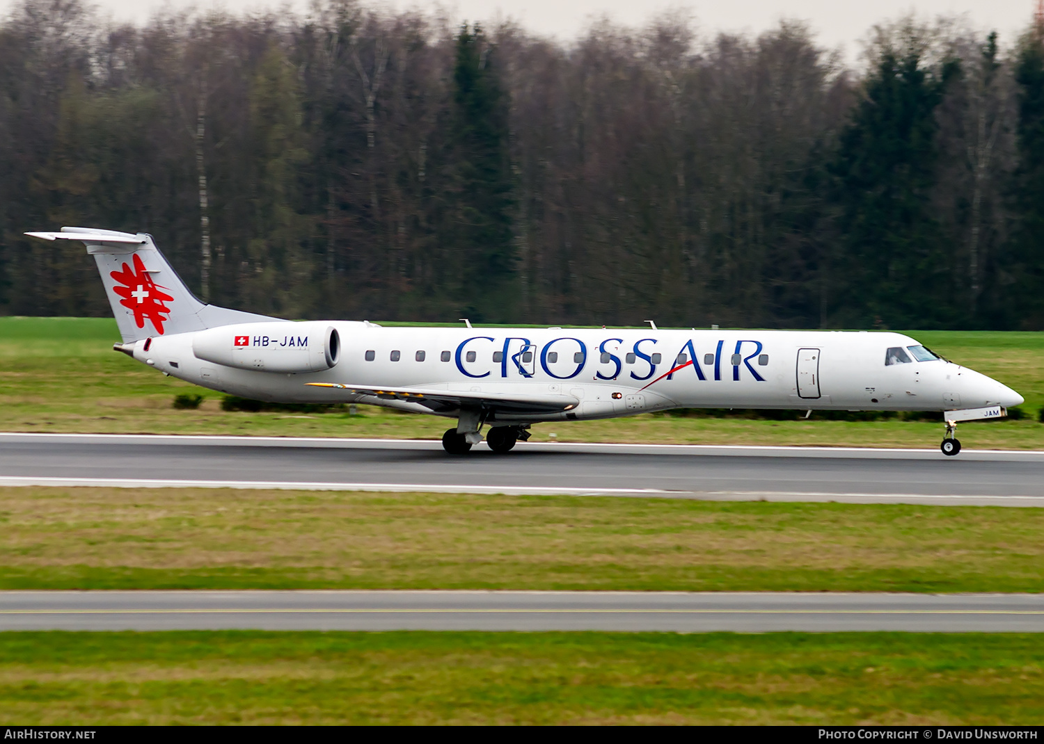 Aircraft Photo of HB-JAM | Embraer ERJ-145LU (EMB-145LU) | Crossair | AirHistory.net #253583
