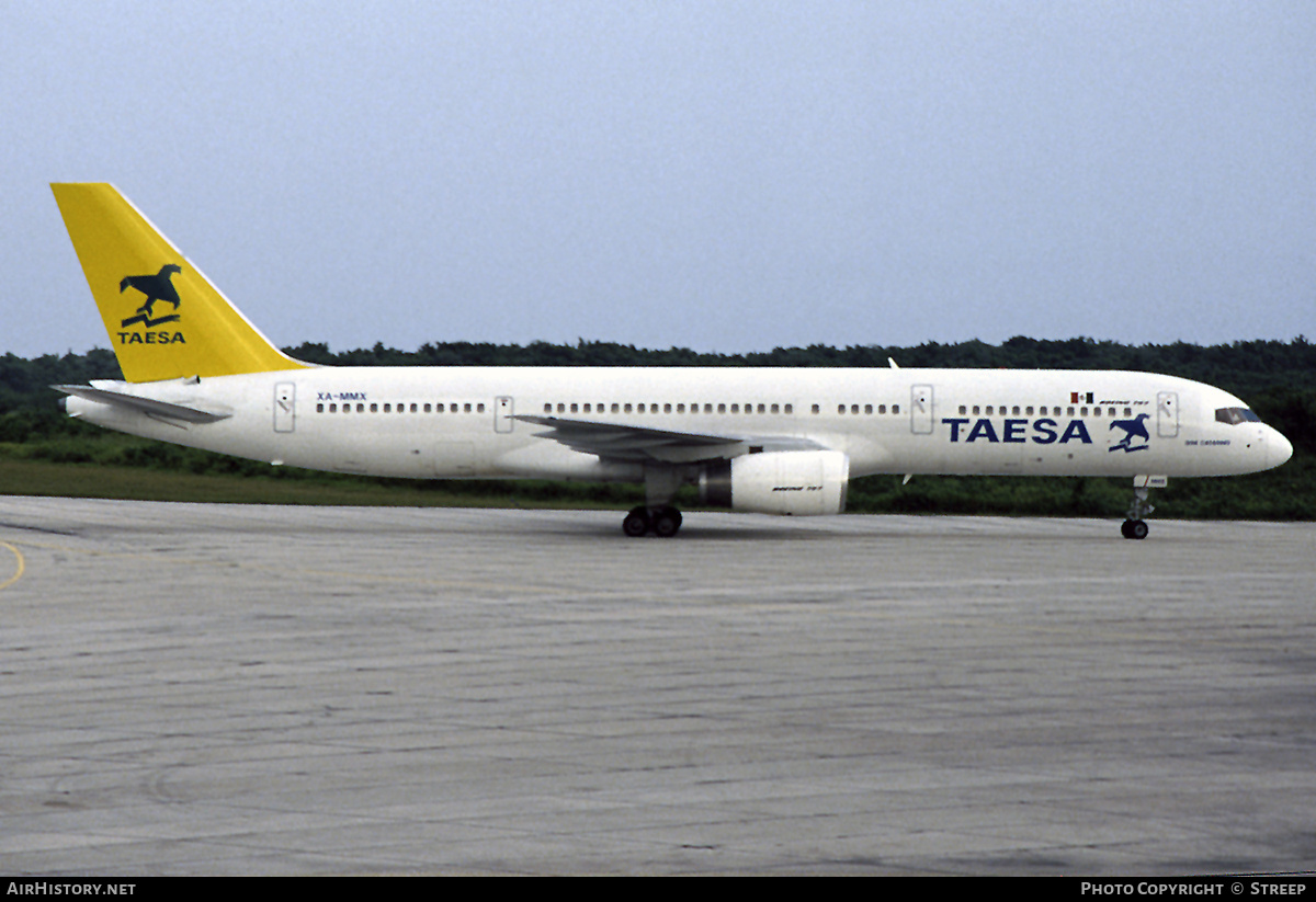Aircraft Photo of XA-MMX | Boeing 757-236 | TAESA - Transportes Aéreos Ejecutivos | AirHistory.net #253585