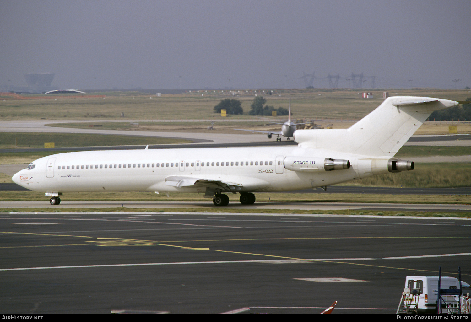 Aircraft Photo of ZS-OAZ | Boeing 727-2K5/Adv | CAP - Continent Air Paris | AirHistory.net #253620